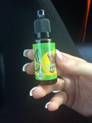 And this is the shit tasting ejuice i was talking bout. Its a waste of money.