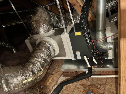 Goodman evap coil installation