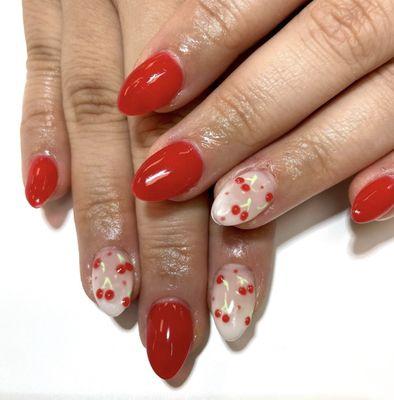 Gel-X and design by Lorena