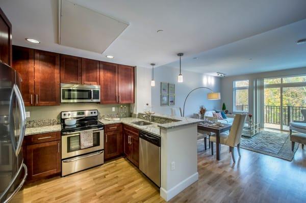 One Bedroom Kitchen Layout