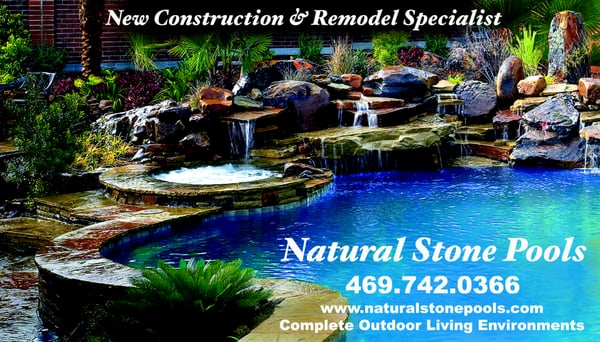 swimming pool builder and remodel, McKinney, Texas