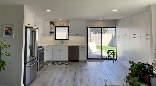 Remodeled the kitchen and needed to get the flooring to match the rest of the floors.