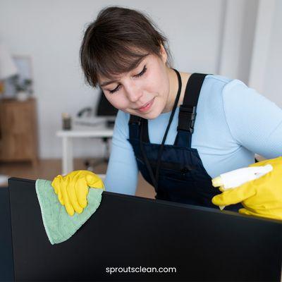 Sprout cleaning