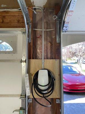 Indoor Tesla charger 50amps