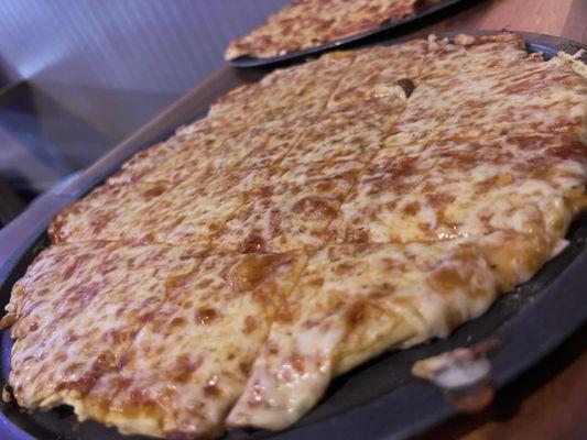 Thin Crust Cheese Pizza