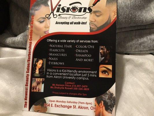 Visions Beauty and Barbershop