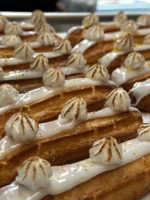 Lemon Meringue Eclair