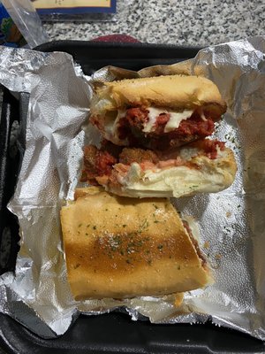 Small meatball sub - to go