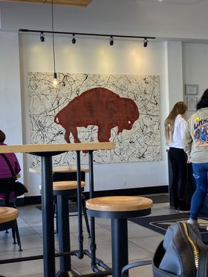 Buffalo vibe at Rachel's Mediterranean