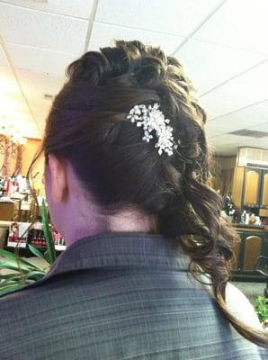 My hair style for my wedding (by Rosemarie)