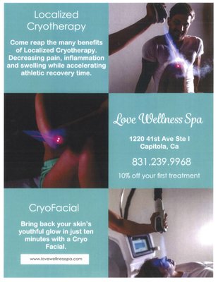 10% off your first treatment