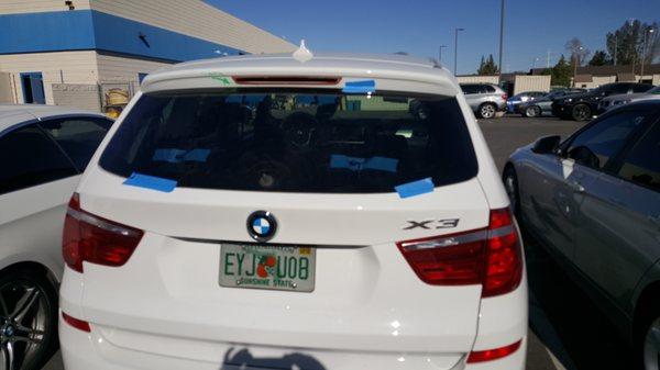 Rear Windshield Replacement