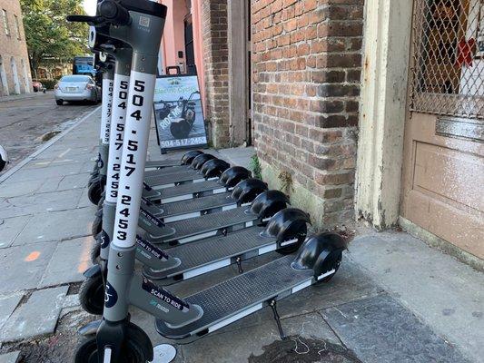 Stop by Scan and go Electric Stand-Up Scooters.