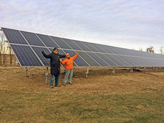 Heyworth, Illinois Solar Array - 18.9 Kilowatts (KW) Ground-Mounted System