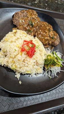 #30 Hamburg steak with scallions