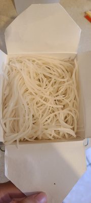 Uncooked noodles