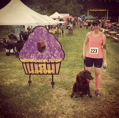 Bring your dog and run the 5K Cupcake Classic.