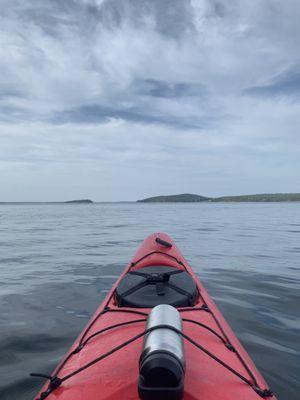 The paddle out