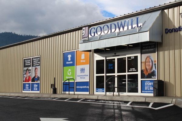 Front entrance of the store remodeled in late 2018