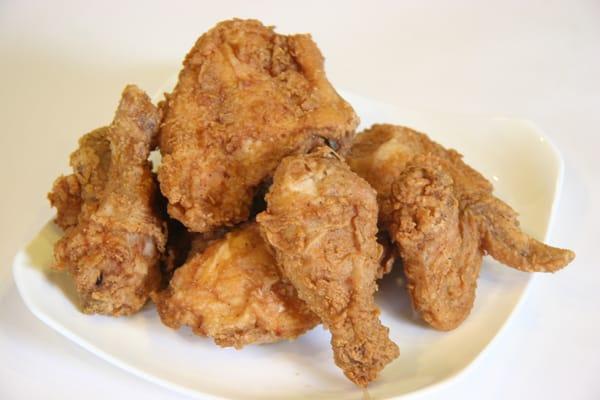 Fresh crispy fried chicken