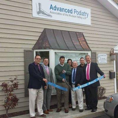 Ribbon Cutting for Advanced Podiatry Associates Latham NY