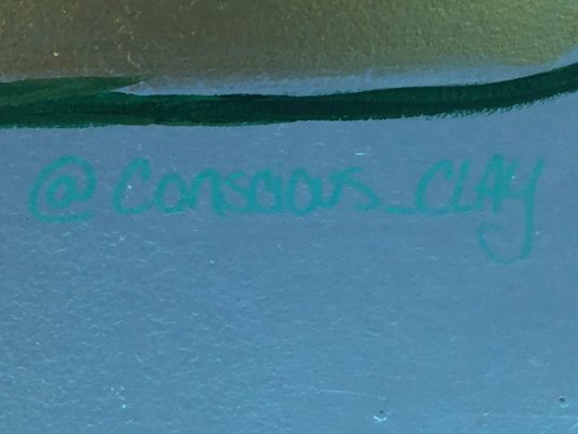 The name of the amazing artist who did the mural @conscious clay