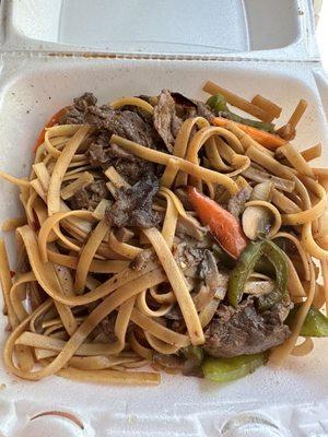 Mongolian Beef Noodles