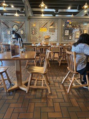 Empty restaurant