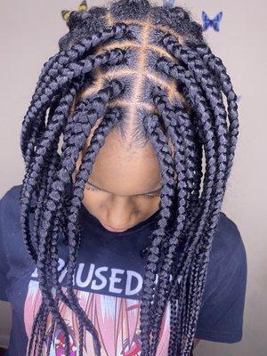 Small box braids