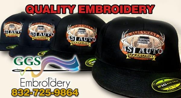 We are Embroidery and Screen Printing Business 
 with excellent quality and punctuality. 
 We can provide or your can bring own clothing.