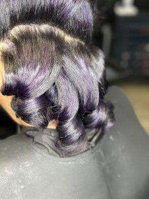 Purple Highlights