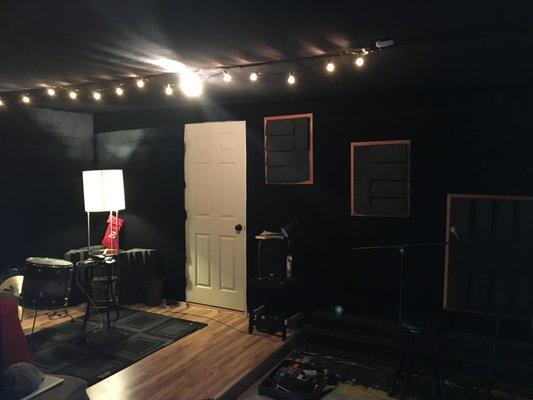 After 3 days - high level soundproof recording studio.