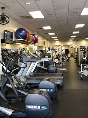 Preston Fitness view of inside