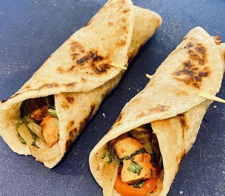 Chicken Kathi Rolls