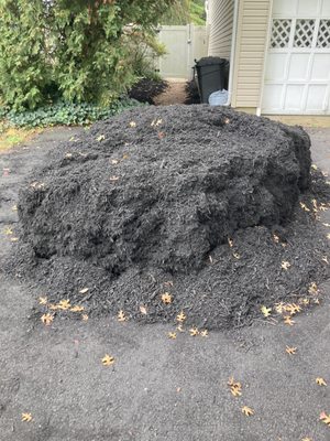 Black mulch