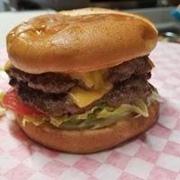 OUR DOUBLE CHEESEBURGER MADE WITH FRESH PRESSED PATTIES