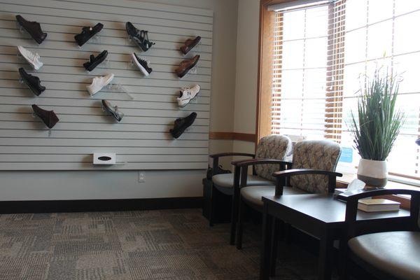 Foot and Ankle Specialists of West Michigan Plainfield Office Waiting Room