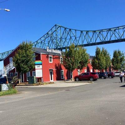 The Red Building, Astoria Waterfront.