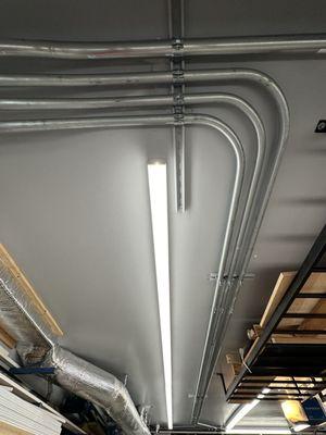 LED lighting and electrical conduit