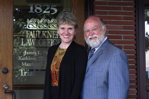 Kathleen Ellis Faulkner and James l. Faulkner Bakersfield Personal Injury Lawyers