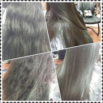 Brazilian Keratin-befere- after