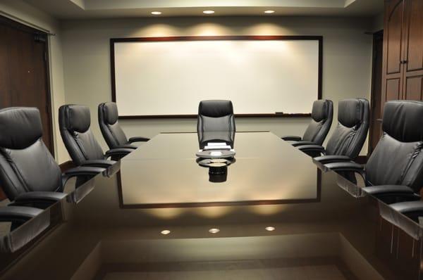 CENDANT Conference Room: 23' 3" x 17', seats 10, Flat Screen TV, Whiteboard, and Conference Phone; Typical Rate: $200/day