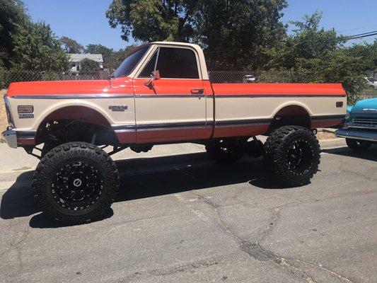 Sick ass old school truck