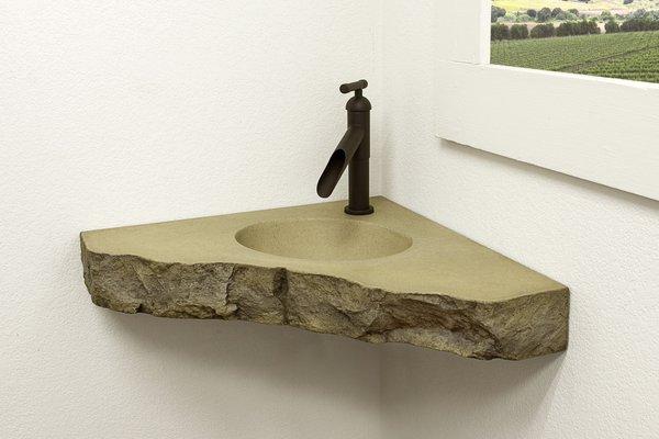 Concrete "RockSink".