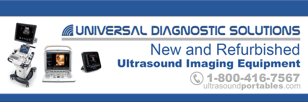 Universal Diagnostic Solutions.
New and Refurbished Ultrasound Imaging Equipment.