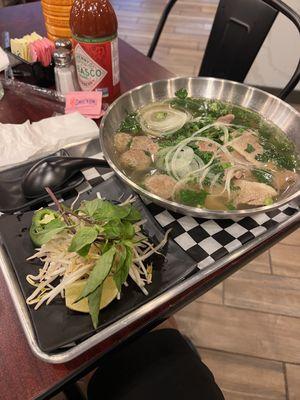 I had the pho bo