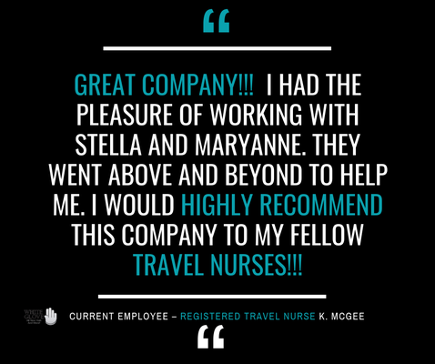 Our Nurses love their recruiter...and you will too. A friendly recruiter is waiting to connect with you NOW http://bit.ly/2JLrWnv