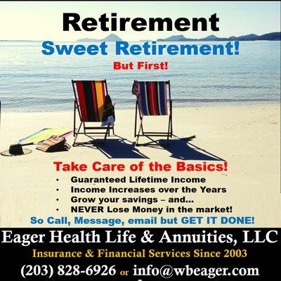 FIXED ANNUITIES come with Guarantees! Except for banks.... No Annuity No Guarantee!