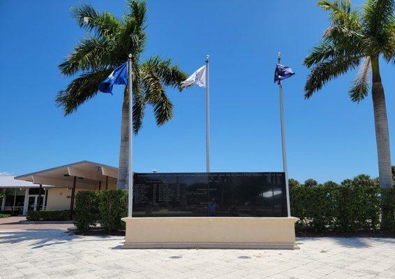 Veterans Memorial Park in Fort Pierce.