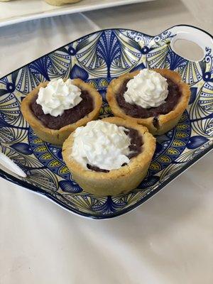 Blueberry tarts